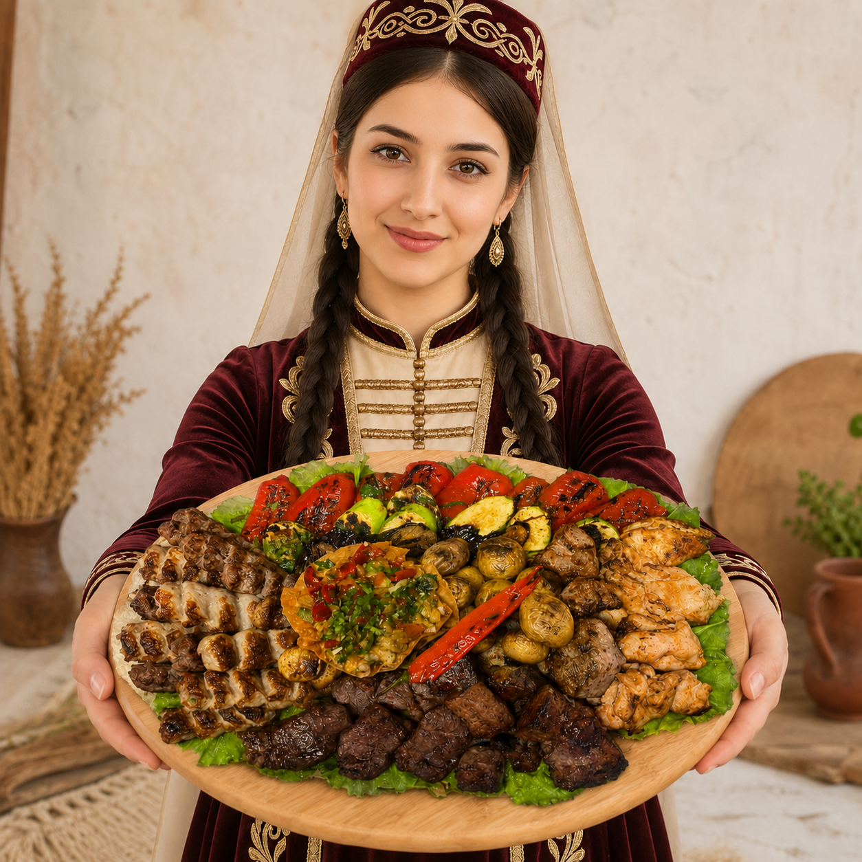 Мясная тарелка большая — доставка во Владикавказе